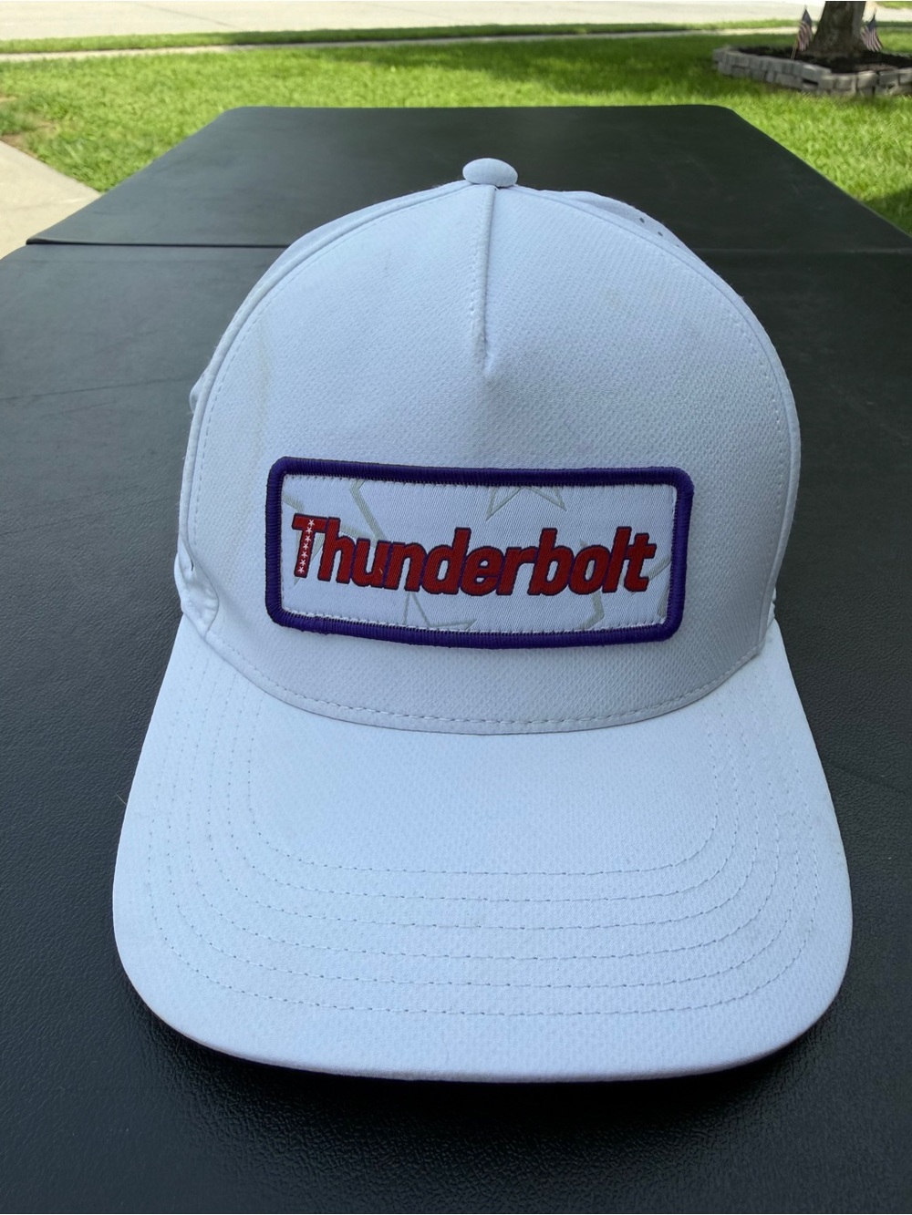 Thunderbolt Embroidered Baseball Cap